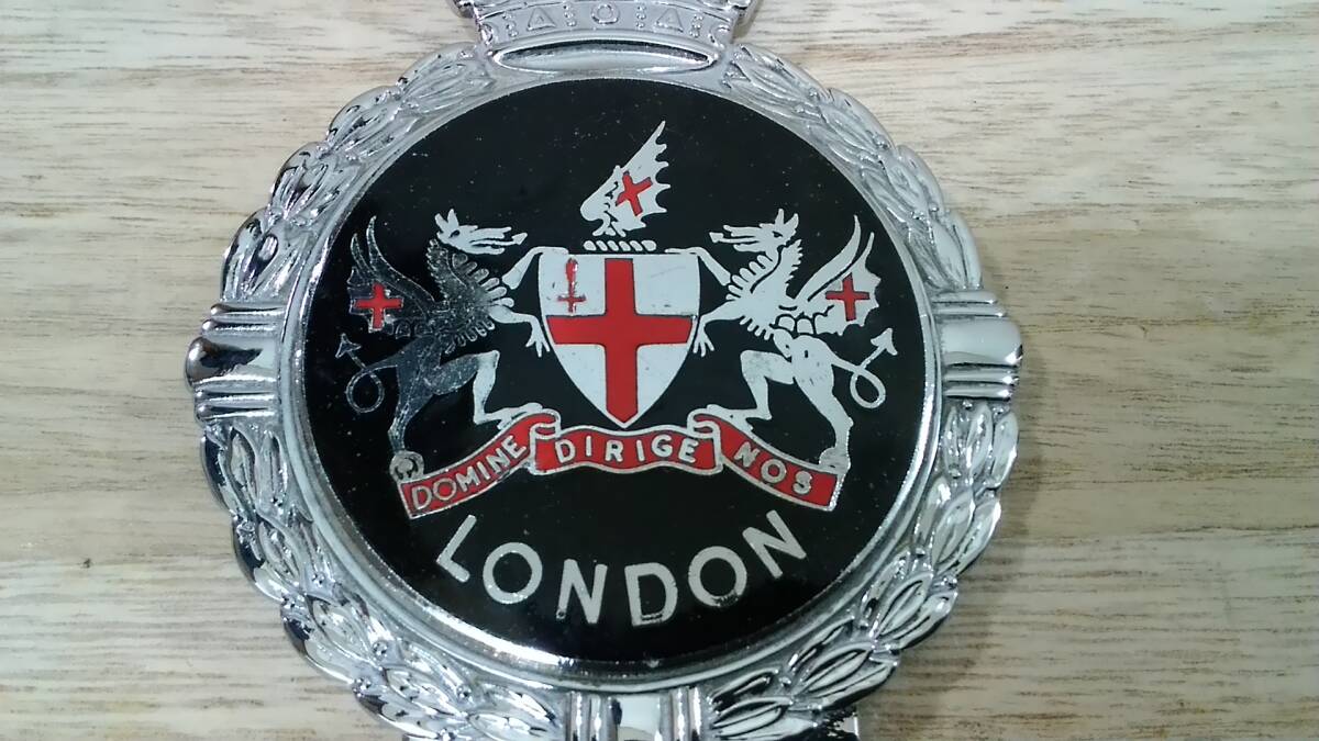 JR.Gaunt LONDON ロンドン オリジナル エナメルカーバッジ 貴重 希少 当時物 新品 未使用 NOS品 BMC イギリス製_画像4