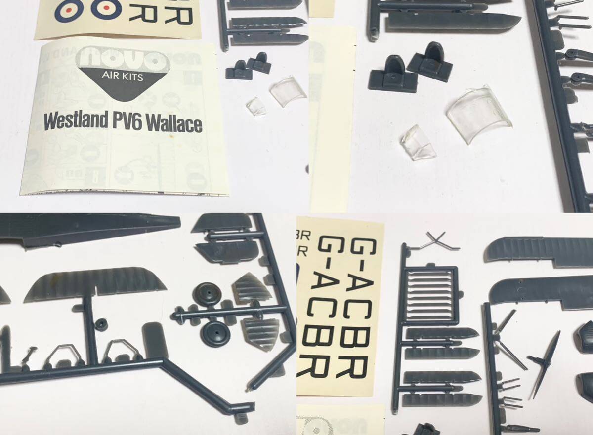 ヴィンテージ　NOVO　1/72　Westland PV6 Wallace　ウエストランド　PV6　ウォレス　プラモデル　未組み立て_画像7