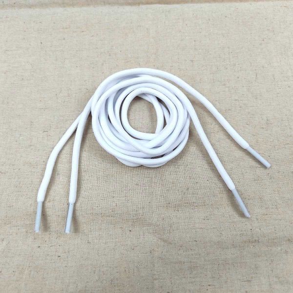  shoes cord shoe race firmly circle type sneakers . white 80cm width 4.5mm