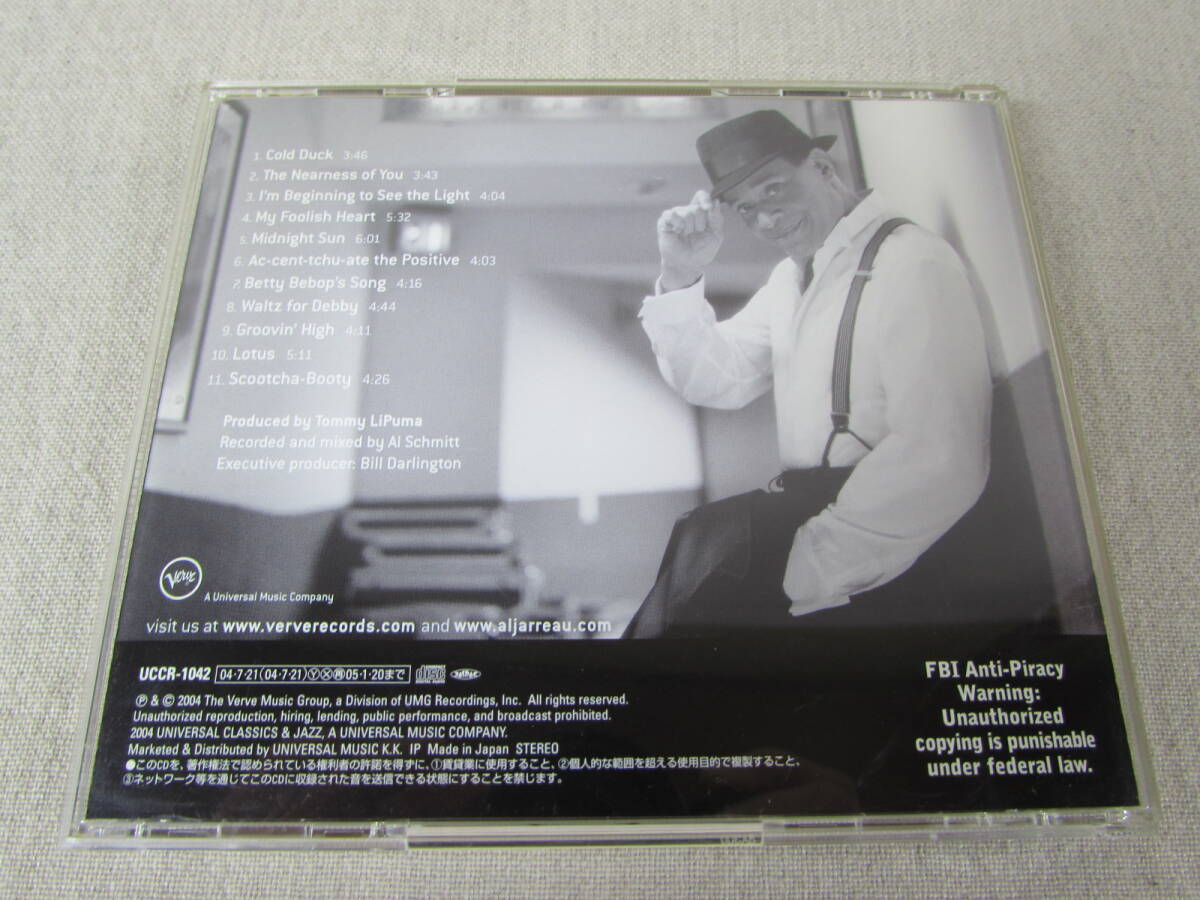 中古CD アル・ジャロウ・シングス・スタンダーズ　ワルツ・フォー・デビー　帯付　AL JARREAU _画像6