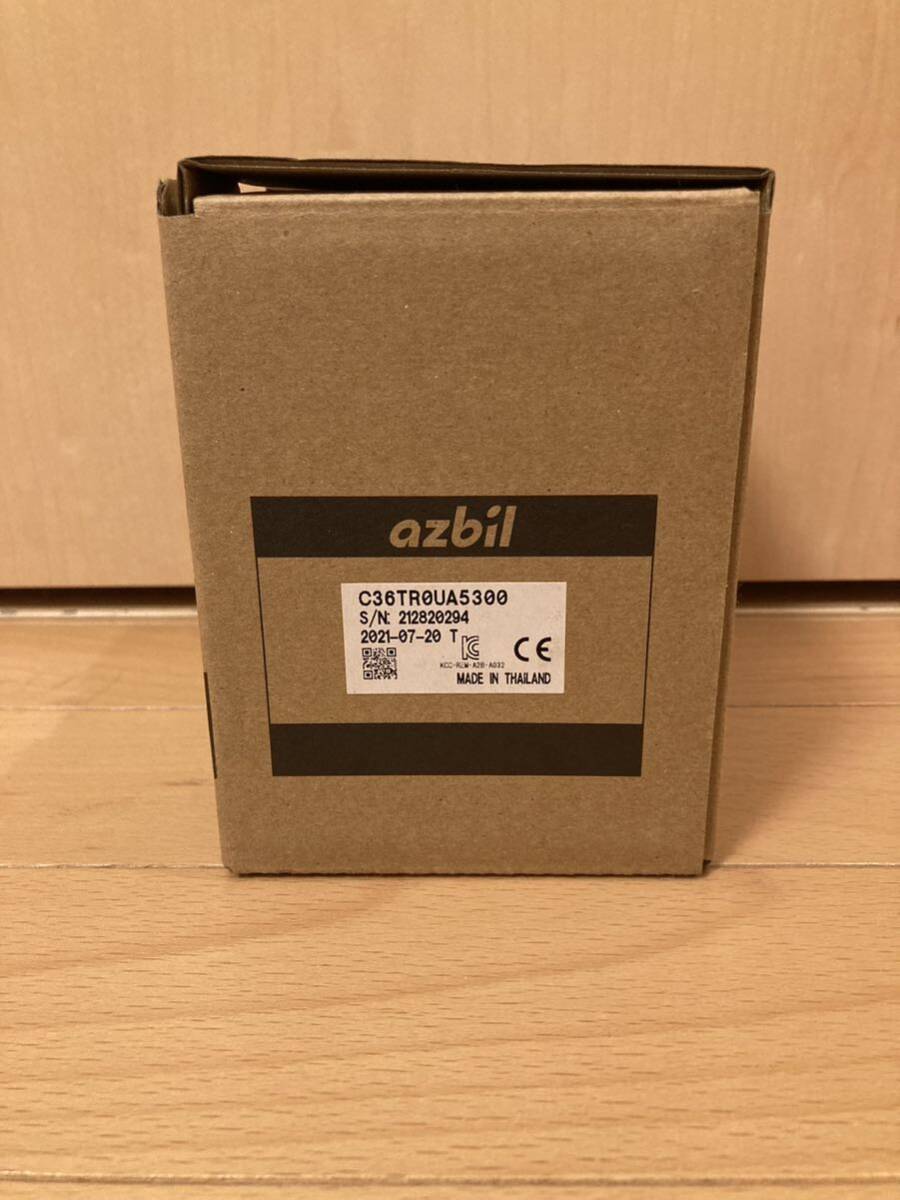 azbil デジタル指示調節計 C36TR0UA5300 新品未使用