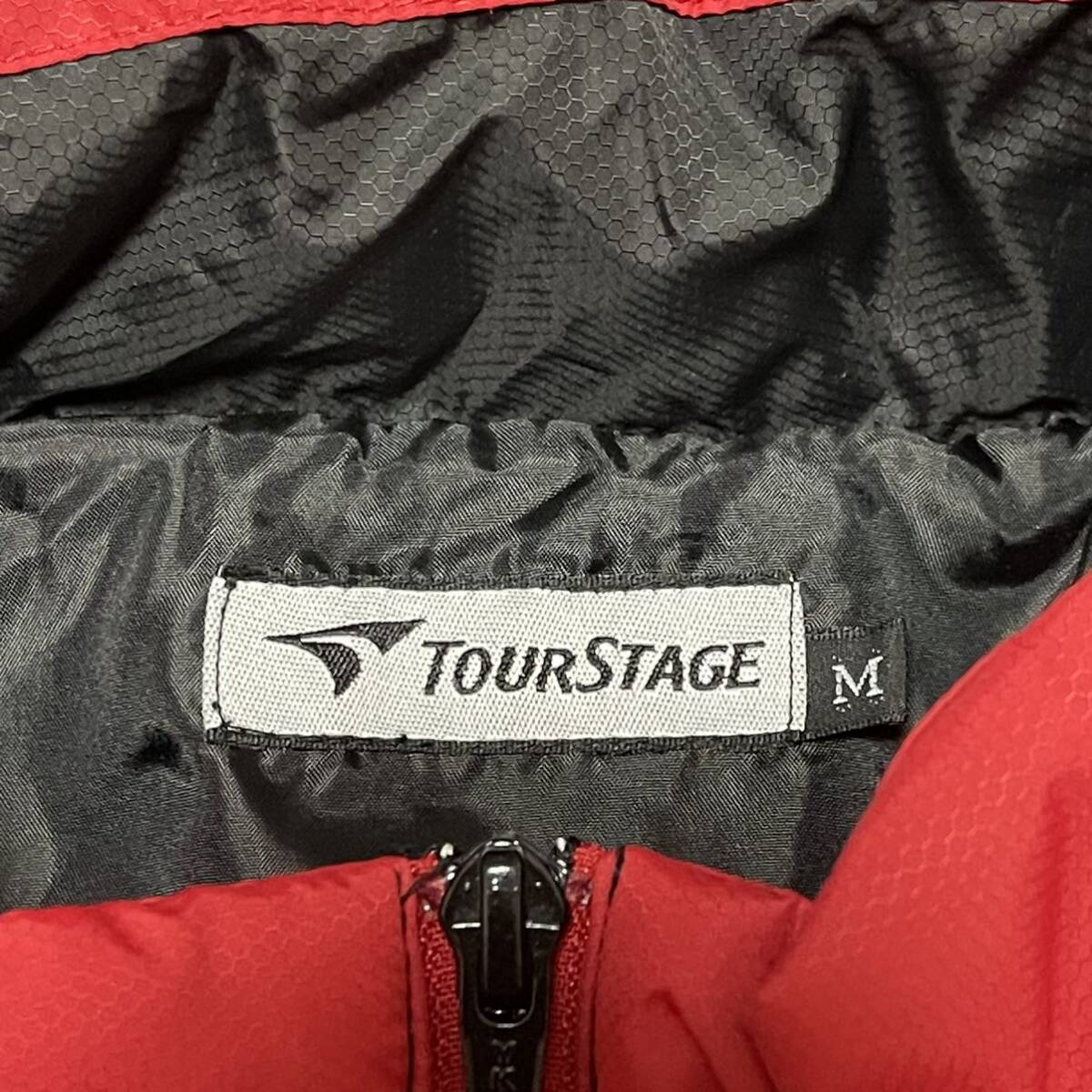 TOURSTAGE ツアーステージ GOLF ゴルフウエア 中綿 ジャケット メンズ ブルゾン 黒 M_画像3