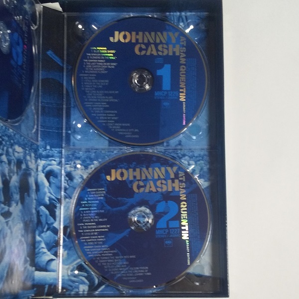 2CD＋DVD★ジョニー・キャッシュ「アット・サン・クエンティン (レガシー・エディション)」国内盤 JOHNNY CASH AT SAN QUENTIN (LEGACY)の画像3