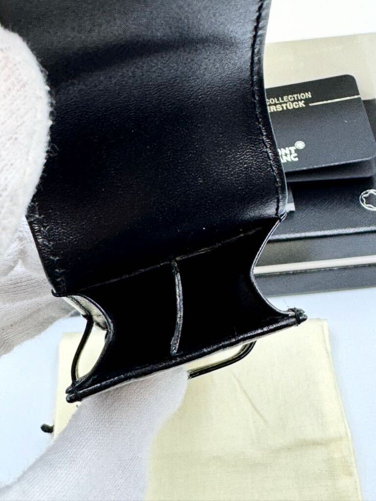 未使用品 MONTBLANC モンブラン ペンケース シエナ 2本用 未使用品 MONTBLANC モンブラン ペンケース シエナ 2本用