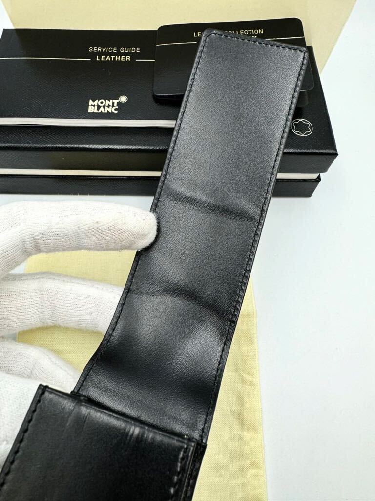 未使用品 MONTBLANC モンブラン ペンケース シエナ 2本用 未使用品 MONTBLANC モンブラン ペンケース シエナ 2本用