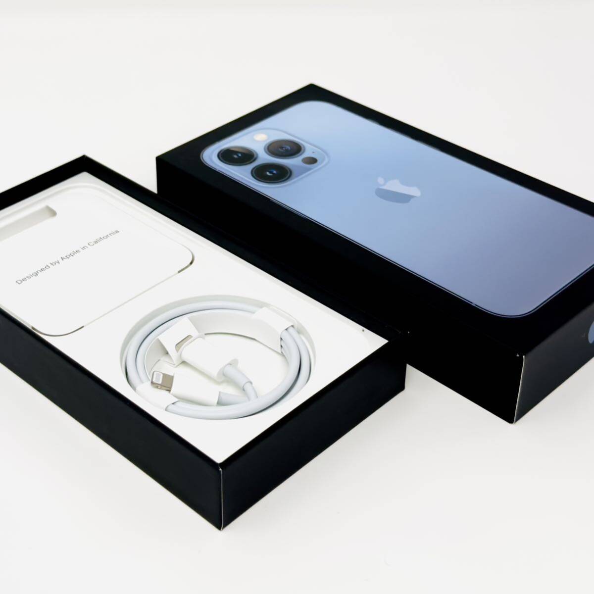 Apple iPhone 13 Pro 512GB 香港版 SIMフリー シエラブルー 動作確認済み 物理デュアルSIM シャッター音なし バッテリー91% ガラス保護ありの画像6