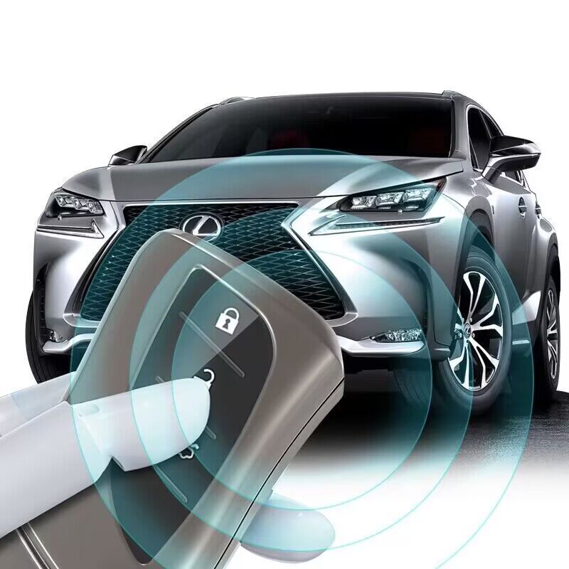 レクサス専用 キーケース 金属製 LEXUS キーカバー キーホルダー IS LS NX UX RX レザー 金属メタル_画像4