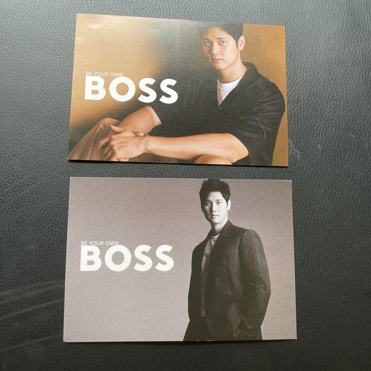 大谷翔平　Shohei Otani Hugo Boss ポストカードセット_画像1