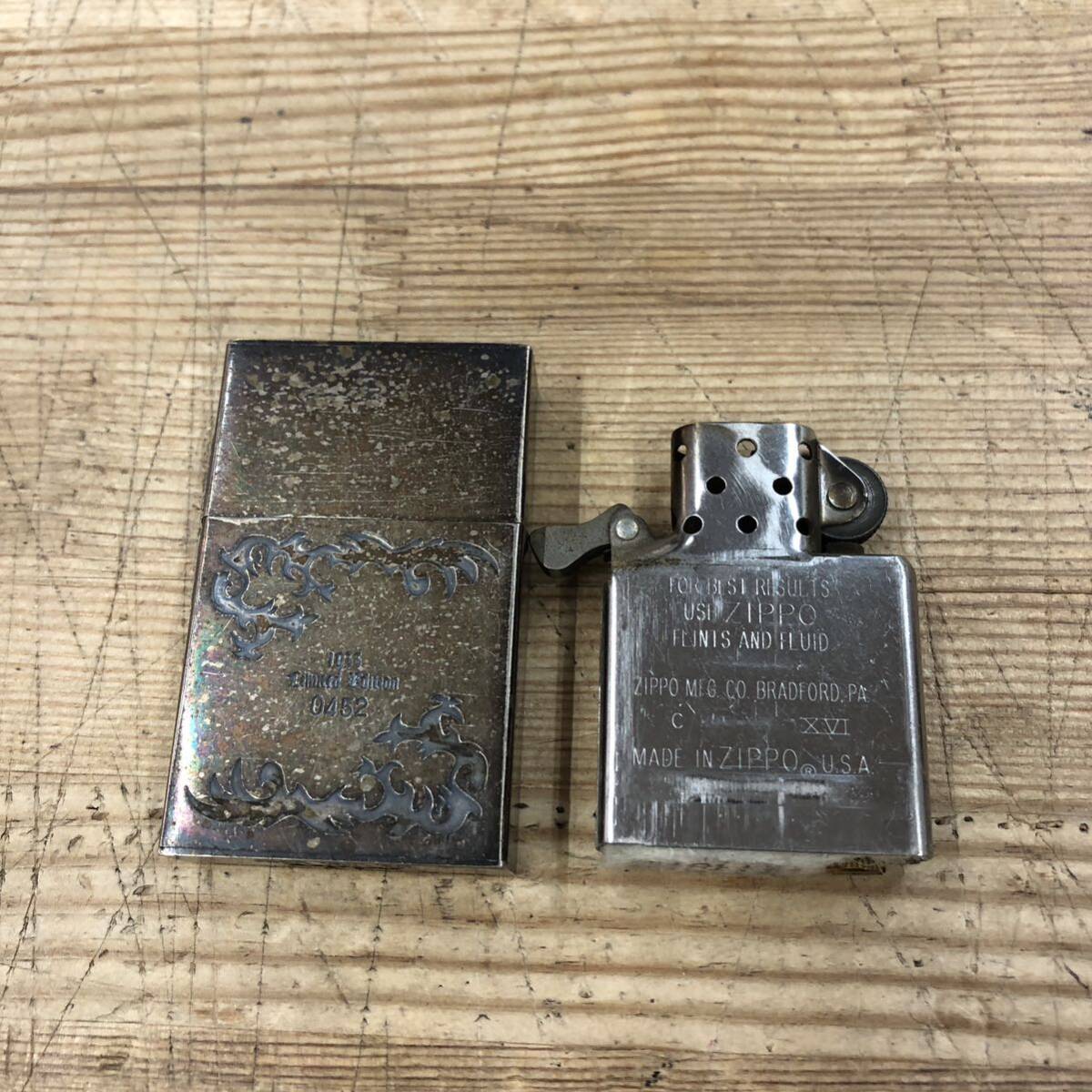 ★ZIPPO ジッポ ライター 1933 REPLICA レプリカ　FIRST RELEASE LIMMITED EDITION ネーム入り_画像7