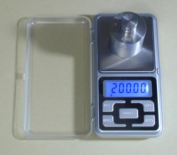 電子はかり MH-200 最大200g 最小0.01gデジタルスケール 円銀 測定の画像2