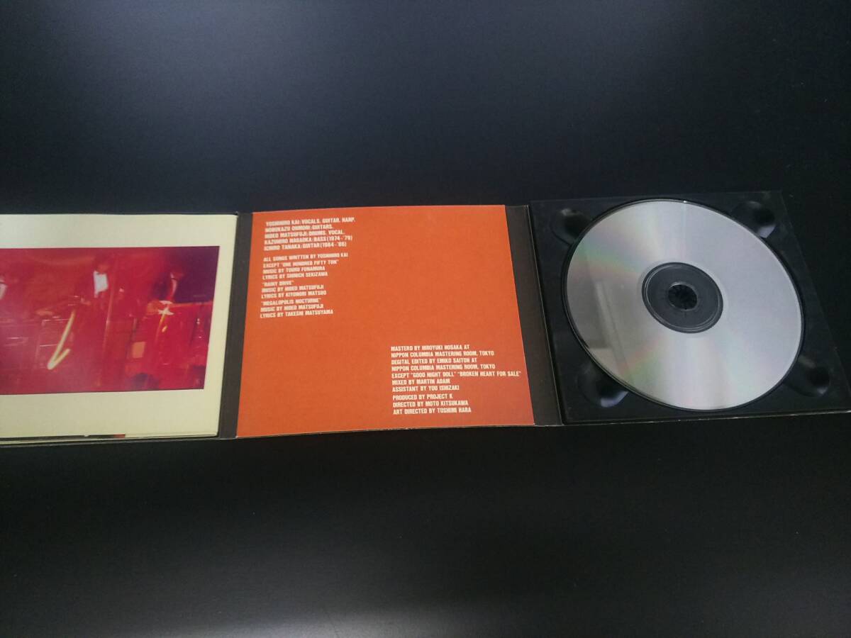 [CD]-（マイナス）甲斐バンド・シングル・コレクション　VOL,2　中古品_画像4