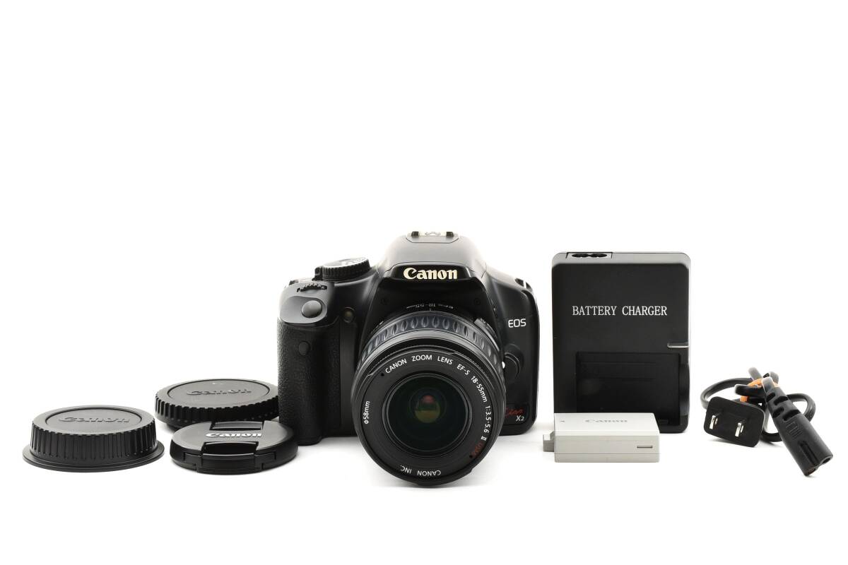 キャノン　Canon EOS kiss X2 + 18-55mm #MA10YO93DB
