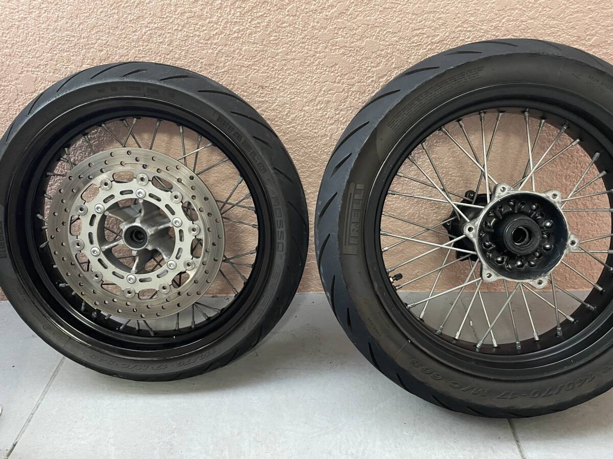 Yahoo!オークション - WR250X用 前後ホイールセット Yahoo!オークション - WR250X用 前後ホイールセット