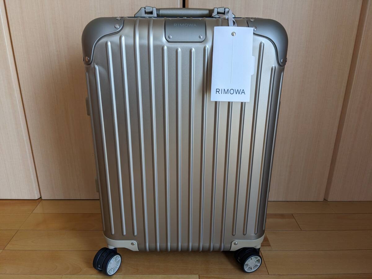 RIMOWA Original Cabin S Titanium リモワ オリジナル キャビン S チタニウム 32L 9255203400_画像1