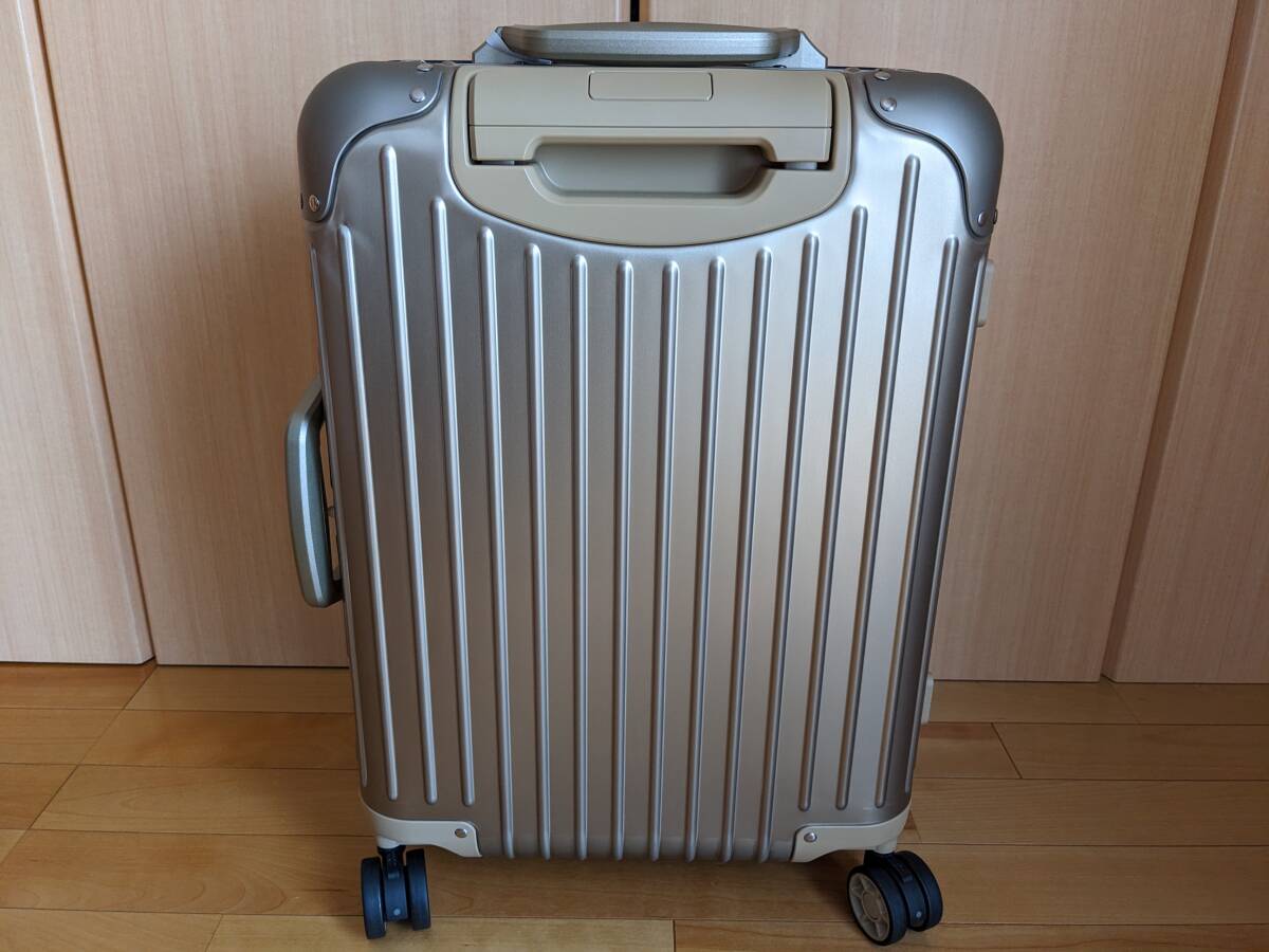 RIMOWA Original Cabin S Titanium リモワ オリジナル キャビン S チタニウム 32L 9255203400_画像2