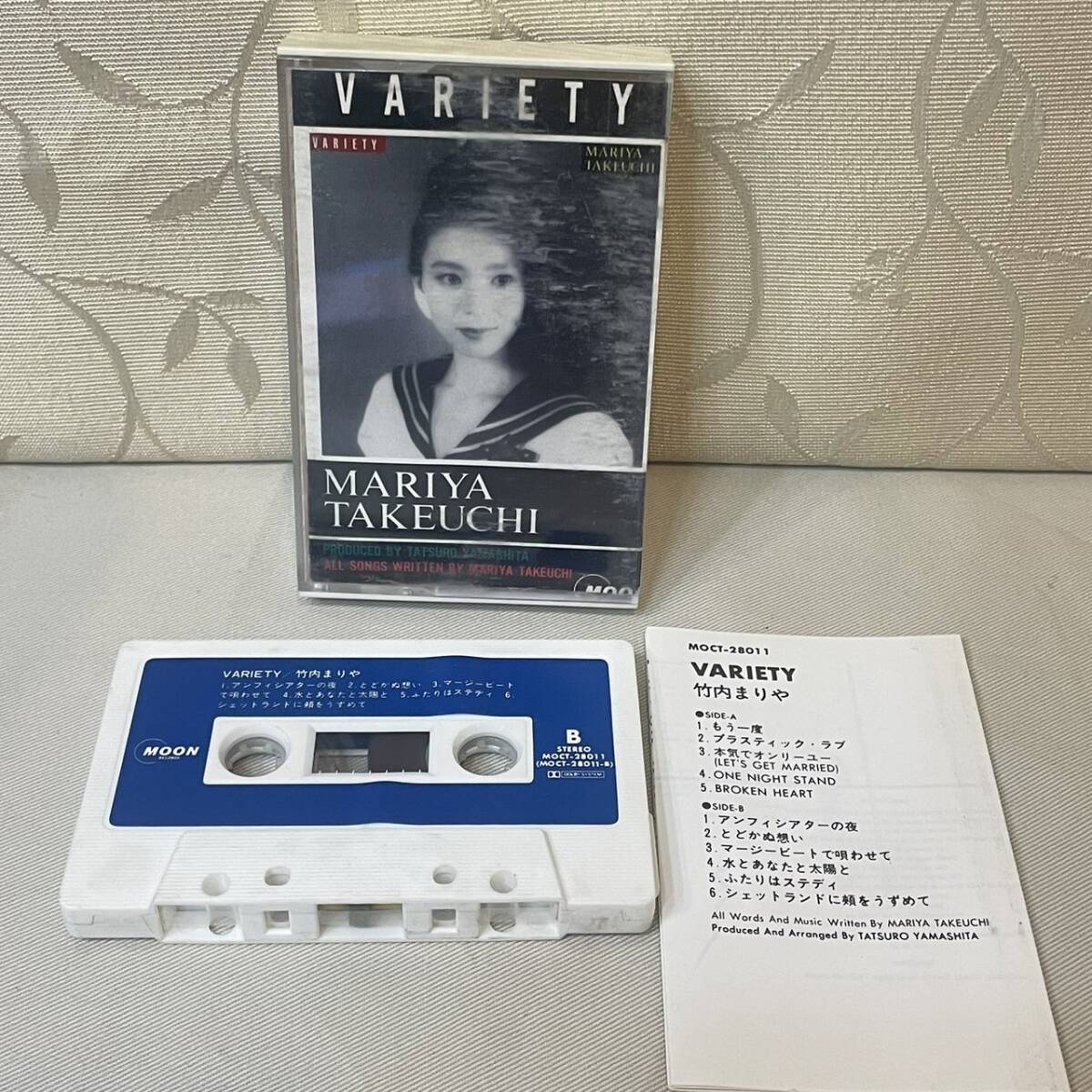 竹内まりや VARIETY ヴァラエティ カセットテープの画像1