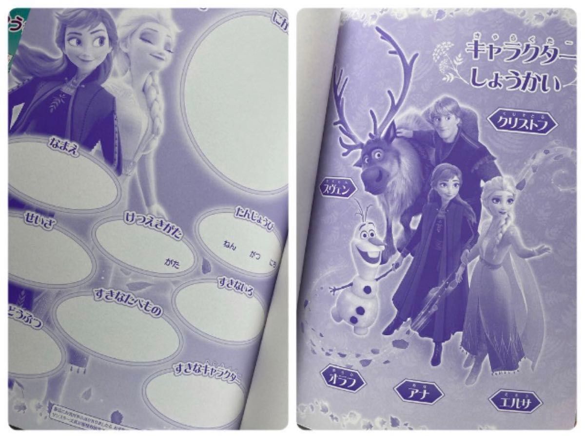 【10冊】自由帳　アナと雪の女王