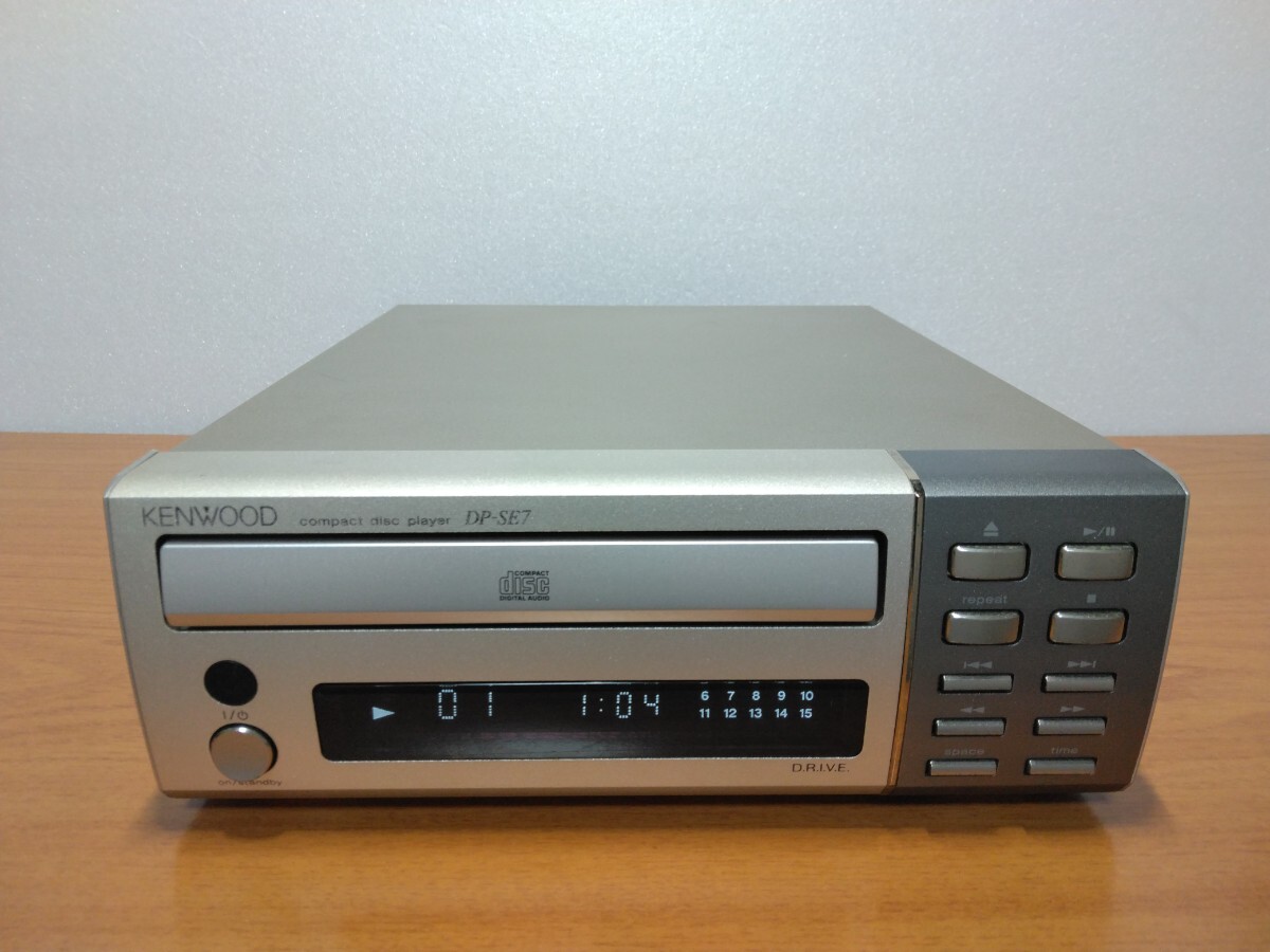 ピック新 KENWOOD Avino DP-SE7 CDプレーヤー CDデッキの画像1