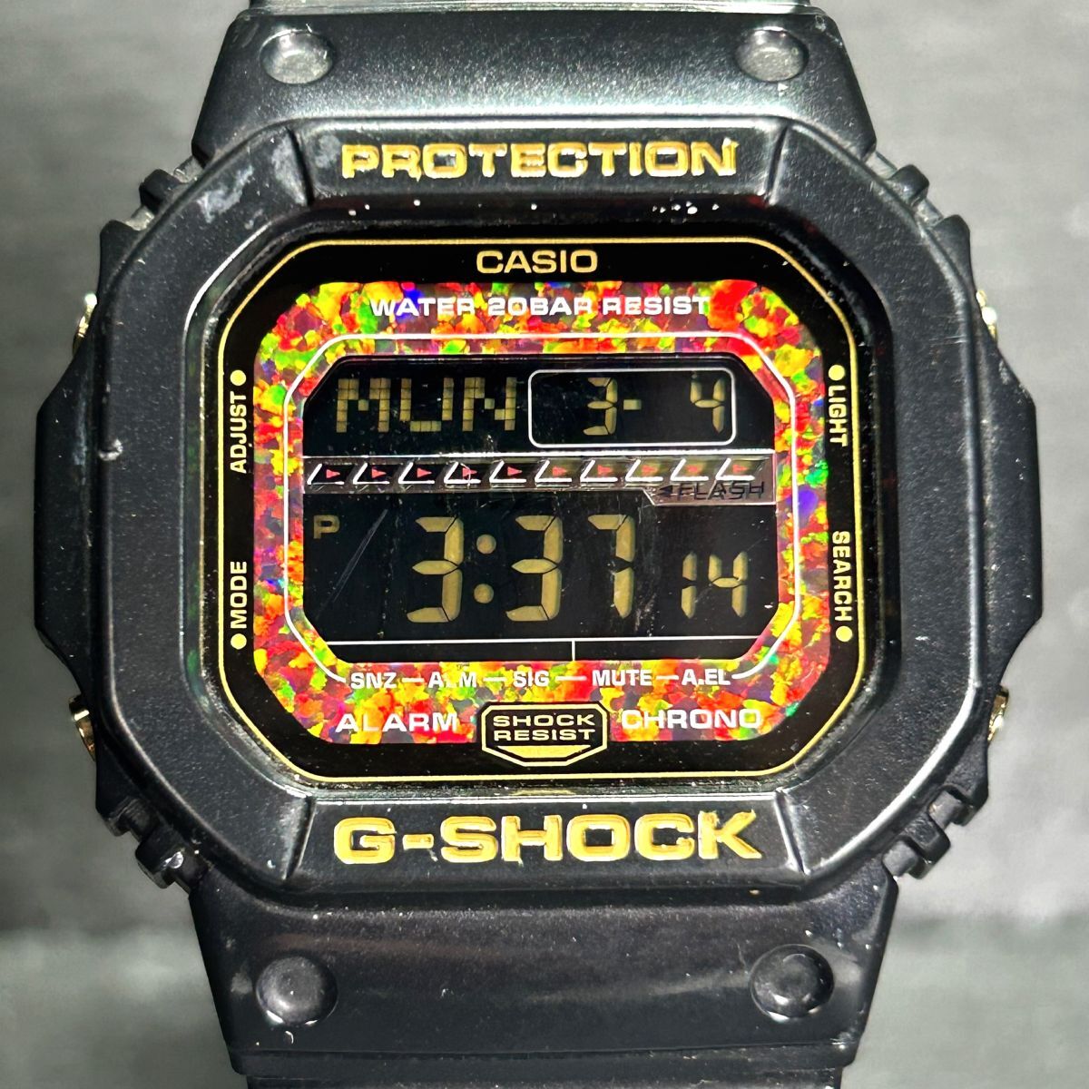 CASIO カシオ G-SHOCK ジーショック GLS-5600KL-1 リフレックス・ダイアル・シリーズ 腕時計 クオ―ツ デジタル 多機能 メンズ 動作確認済_画像3
