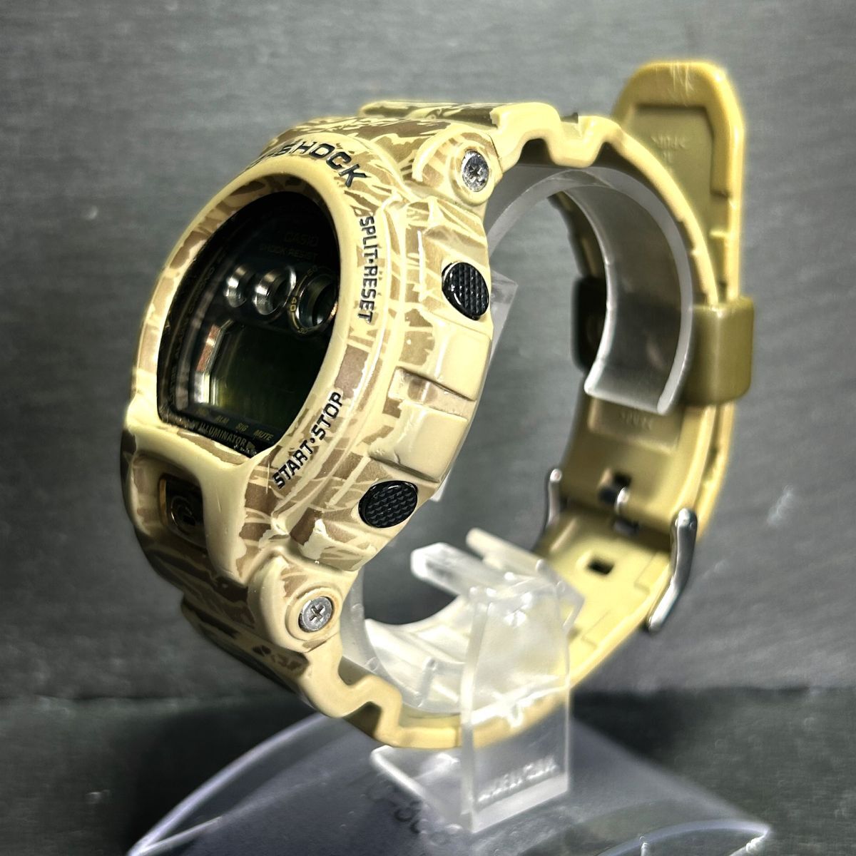 CASIO カシオ G-SHOCK ジーショック カモフラージュシリーズ GD-X6900TC-5 腕時計 クオ―ツ デジタル 多機能 ステンレススチール メンズ_画像6