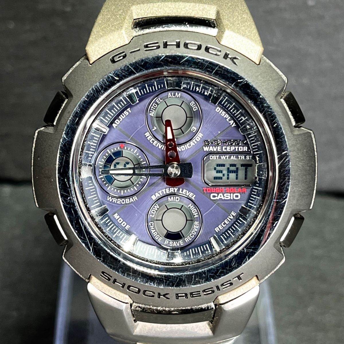 CASIO カシオ G-SHOCK Gショック The G ザジー COMBINATION コンビネーション GW-1000DJ-1JF メンズ 腕時計 アナデジ 電波ソーラー デイトの画像1