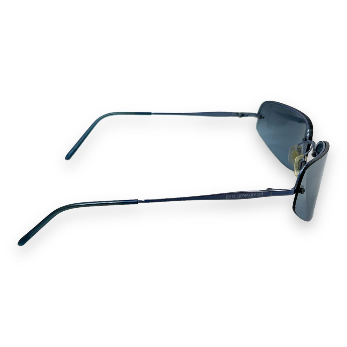 EMPORI ARMANI エンポリアルマーニ サングラス 眼鏡 小物 アイウェア ファッション ブランド 262-s ブルー スクエア スポーツ_画像3