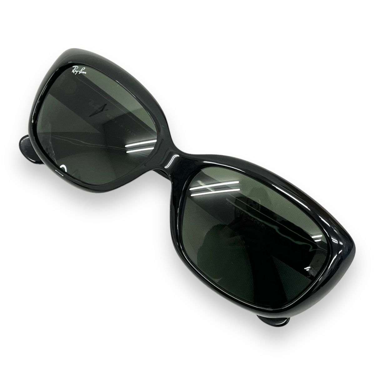 Ray-Ban RayBan солнцезащитные очки очки I одежда мода бренд rb4101 Asian Fit Jackie O JACKIE OHH зеленый 