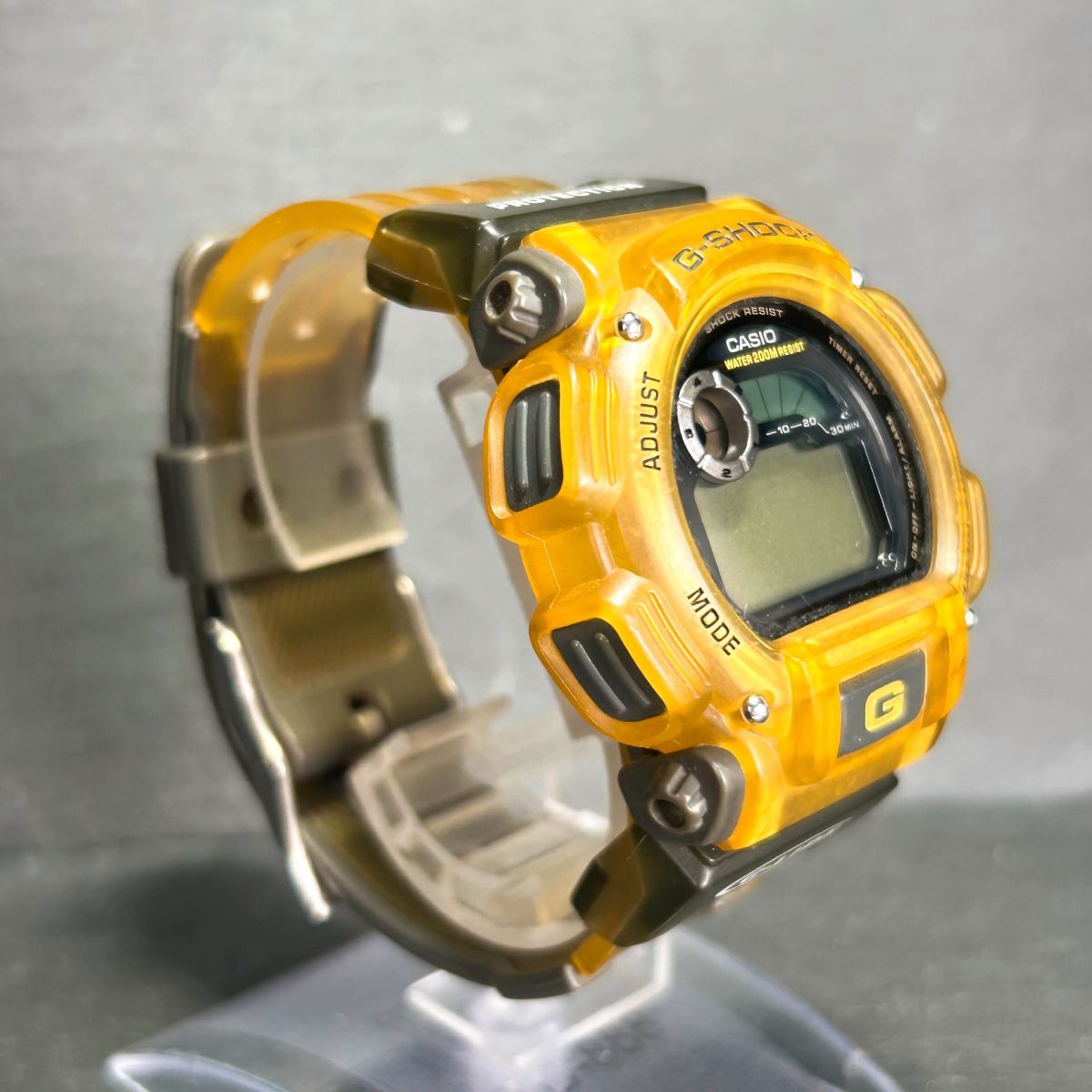 CASIO カシオ G-SHOCK ジーショック X-treme エクストリーム DW-9000XS-9T 腕時計 クオ―ツ デジタル 多機能 ステンレススチール メンズ_画像5