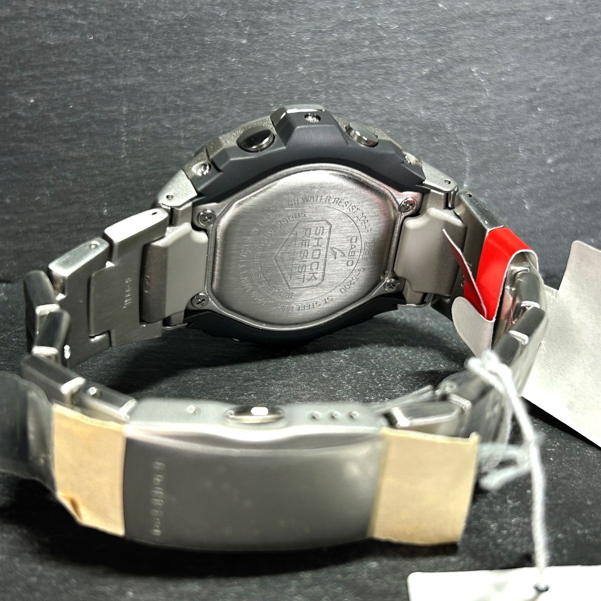 新品 CASIO カシオ G-SHOCK ジーショック コックピット G-511D-4A 腕時計 クオ―ツ アナデジ カレンダー 多機能 レッド ステンレススチールの画像7