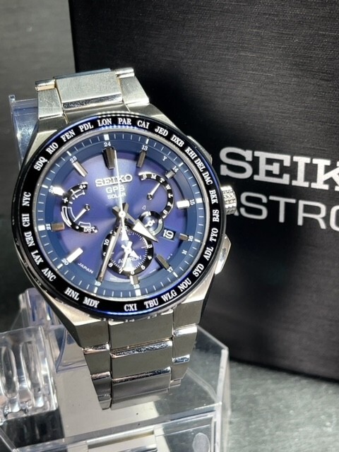 販売終了モデル 新品 セイコー SEIKO アストロン ASTRON GPS ソーラー 腕時計 ソーラーGPS衛星電波時計 SBX155 エグゼクティブラインの画像3