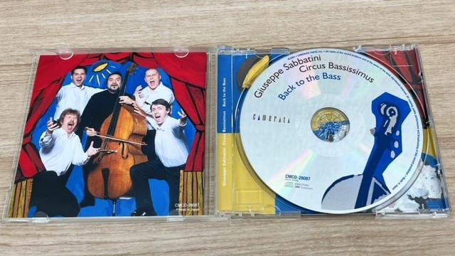 Back to the Bass / Giuseppe Sabbatini & Circus Bassissimus サッバティーニ コントラバス CD 音楽 洋楽 2005年 CMCD-28087 ④の画像4