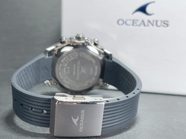 新品 CASIO カシオ オシアナス OCEANUS カシャロ OCW-P2000C-2AJF スマートフォンリンク Bluetooth 電波ソーラー 腕時計 潜水機能付き_画像8