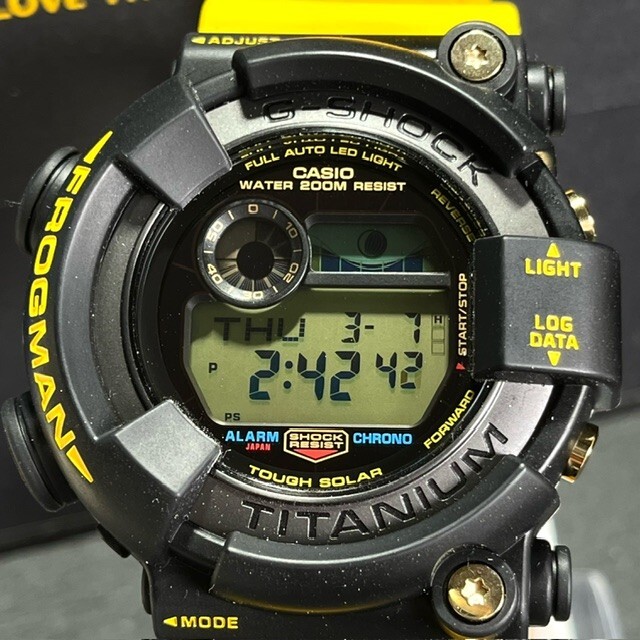 限定 新品 CASIO G-SHOCK カシオ ジーショック イルクジ ICERC GW-8200K-9JR 腕時計 ソーラー電波 コラボモデル アナログ メンズ_画像3