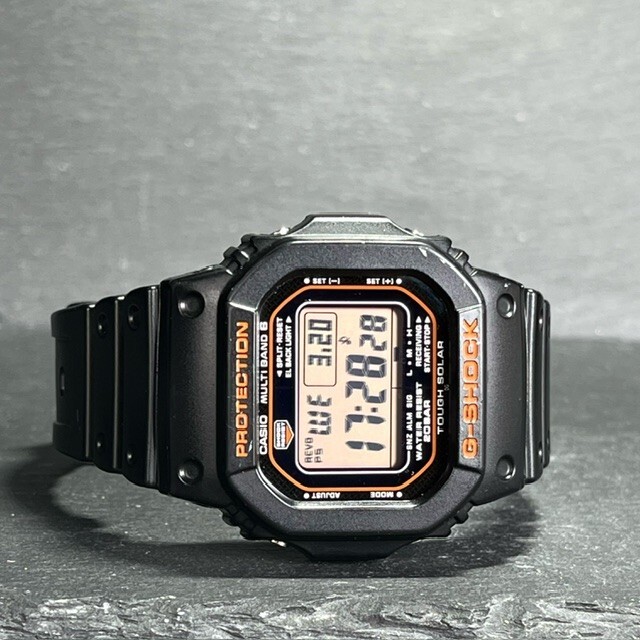 CASIO G-SHOCK カシオ ジーショック GW-M5610R-1JF 腕時計 ソーラー アナログ デジタル ブラック マルチバンド6 メンズ スクエアの画像5