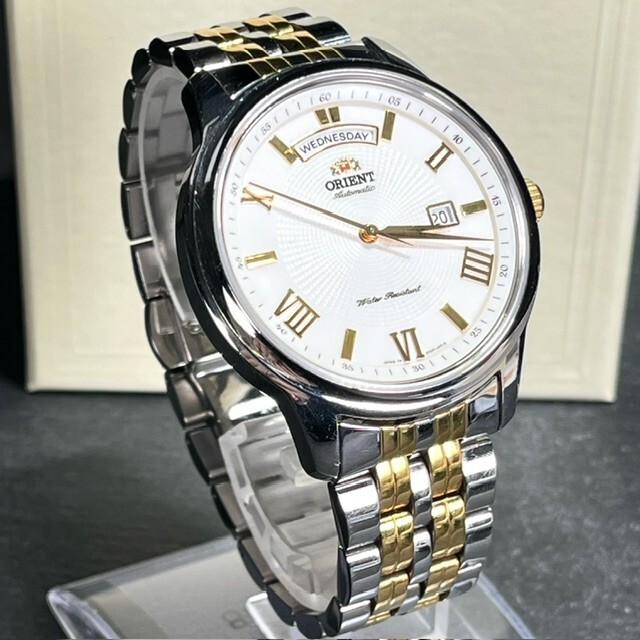 ORIENT オリエント WORLD STAGE Collection ワールドステージコレクション 自動巻き 腕時計 WV0191EV アナログ メカニカル ホワイト_画像4