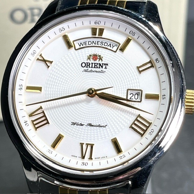 ORIENT オリエント WORLD STAGE Collection ワールドステージコレクション 自動巻き 腕時計 WV0191EV アナログ メカニカル ホワイト_画像3