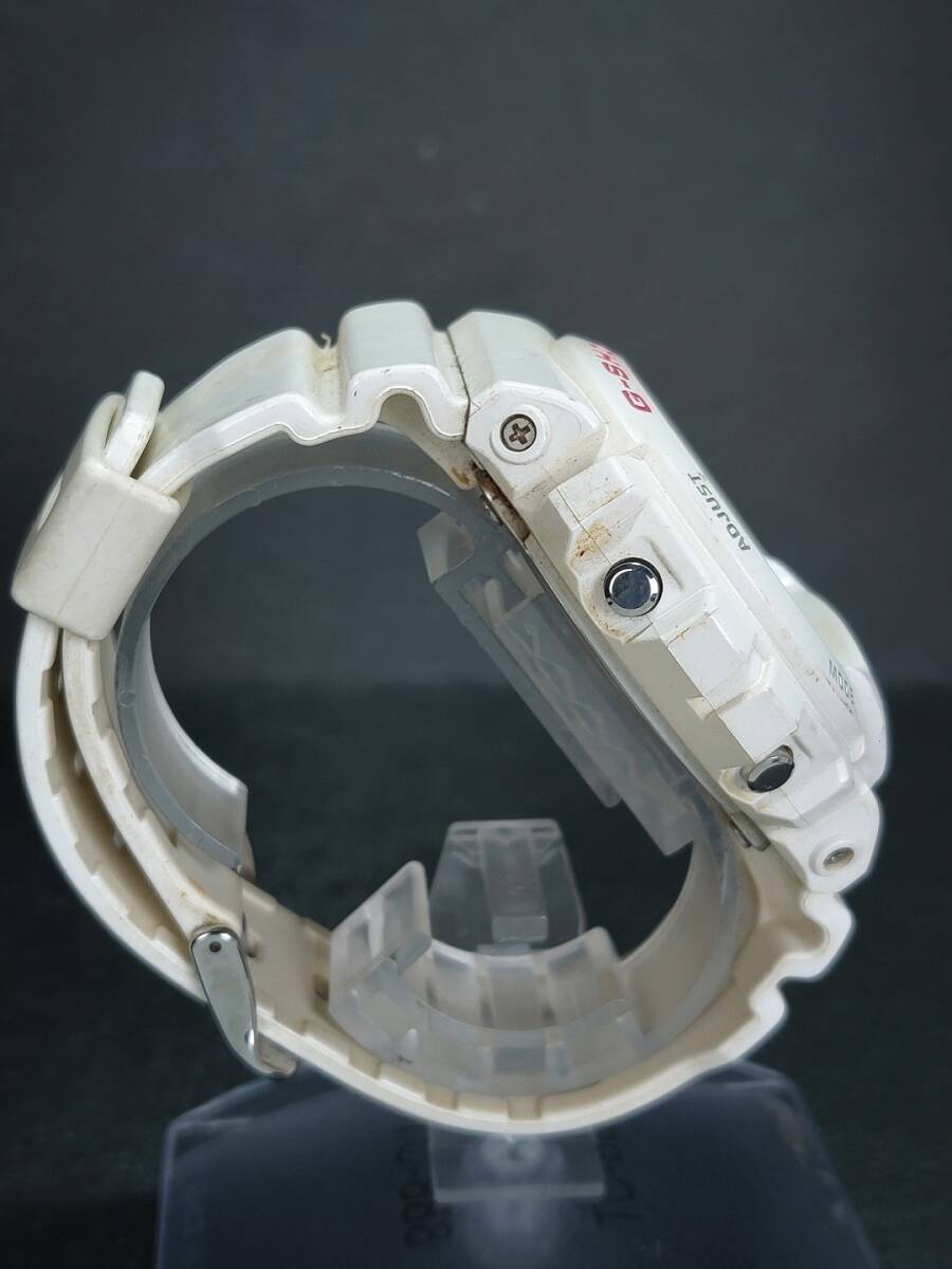 CASIO カシオ G-SHOCK ジーショック G-LIDE ジーリード GLX-6900-7 メンズ デジタル 腕時計 ホワイト ラバーベルト ステンレス 動作確認済_画像5