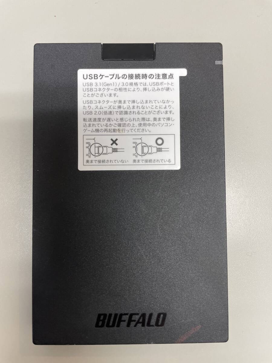 BUFFALO (バッファロー) 外付けSSD SSD-PGC960U3-BA 960GB_画像2