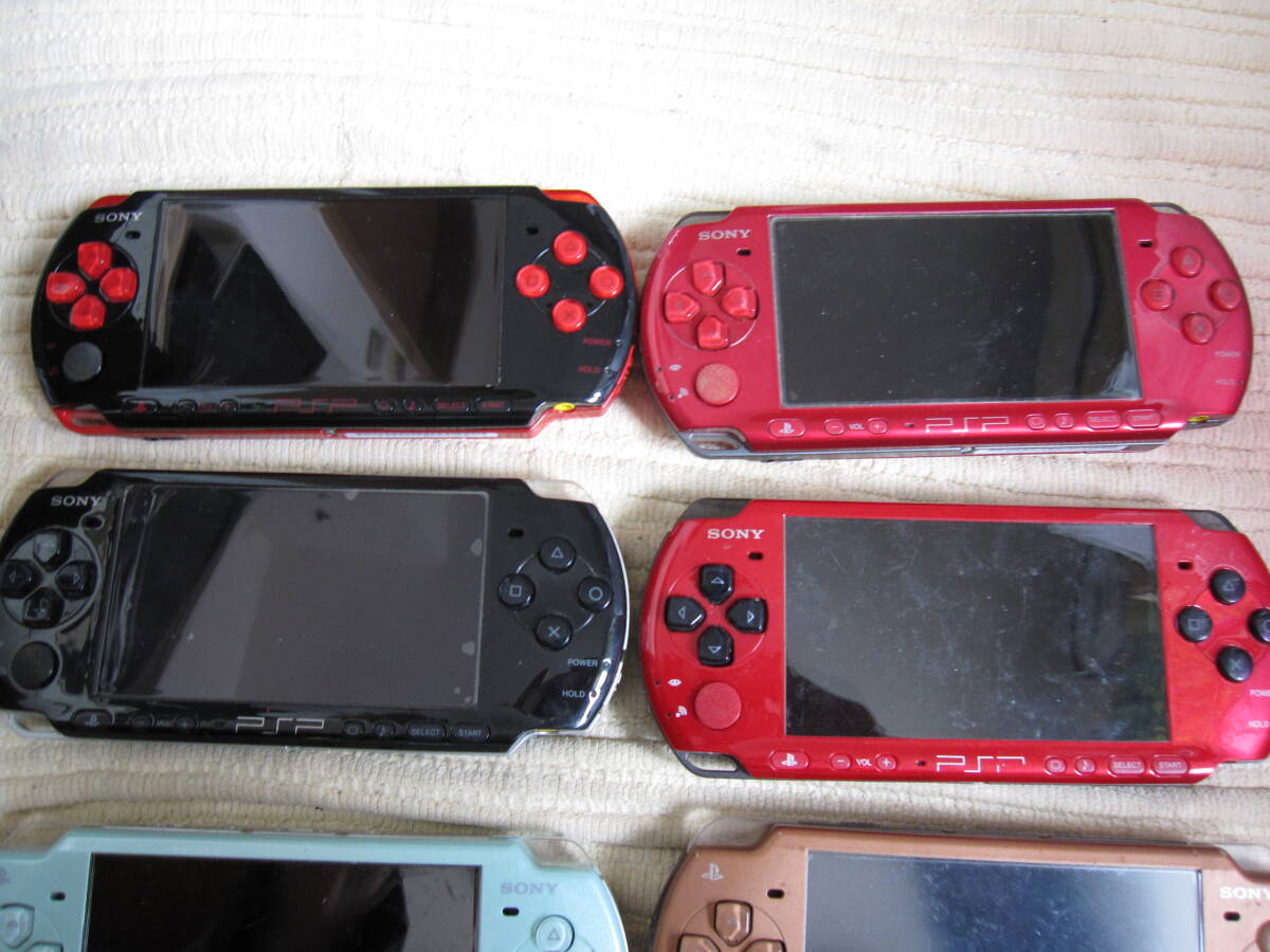  PSP-3000　4台　2000　2台　まとめて　6台　+　3DS　LL　1台　合計　7台　ジャンク_画像2