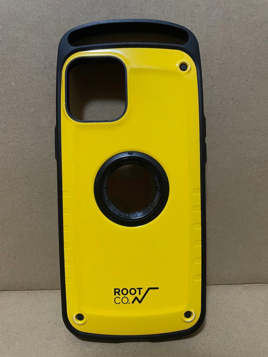 ROOT CO.  iPhone 12/12 Pro専用　イエロー