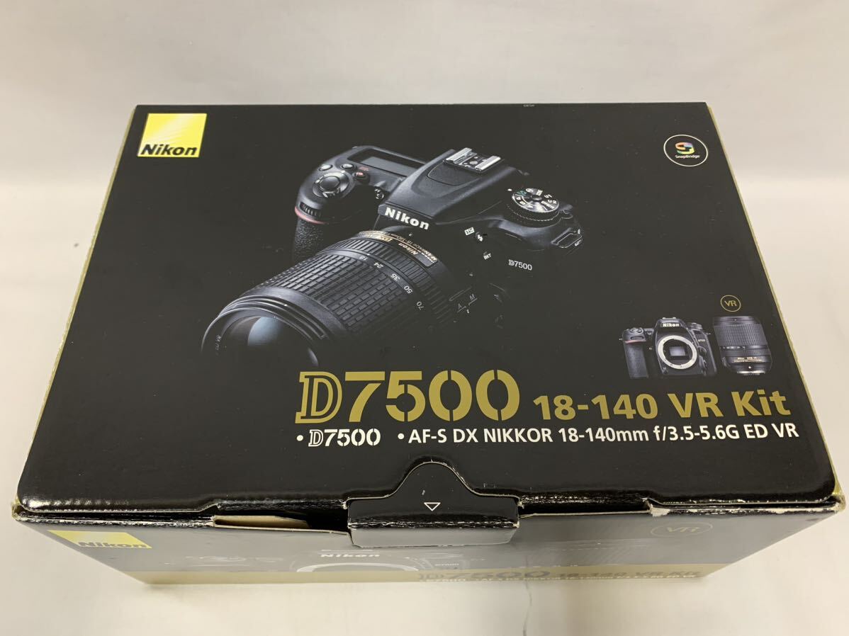 Nikon D7500 18-140 VR Kit レンズキット AF-S DX NIKKOR 18～140mm f/3.5-5.6G ED VR デジタル一眼レフ [3-61] 102/344C