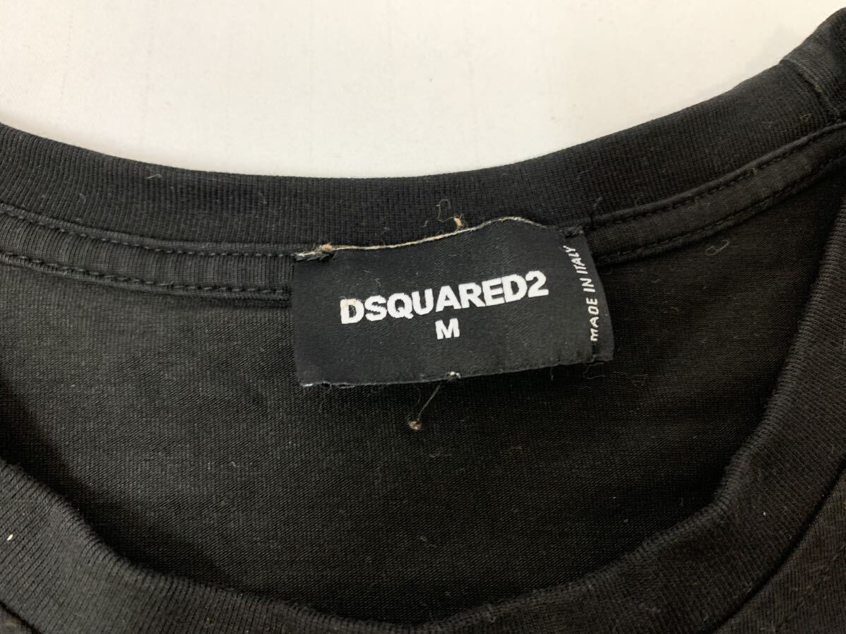 DSQUARED2 ディースクエアード 半袖 Tシャツ Mサイズ 2枚セット [009] 130/505D_画像4