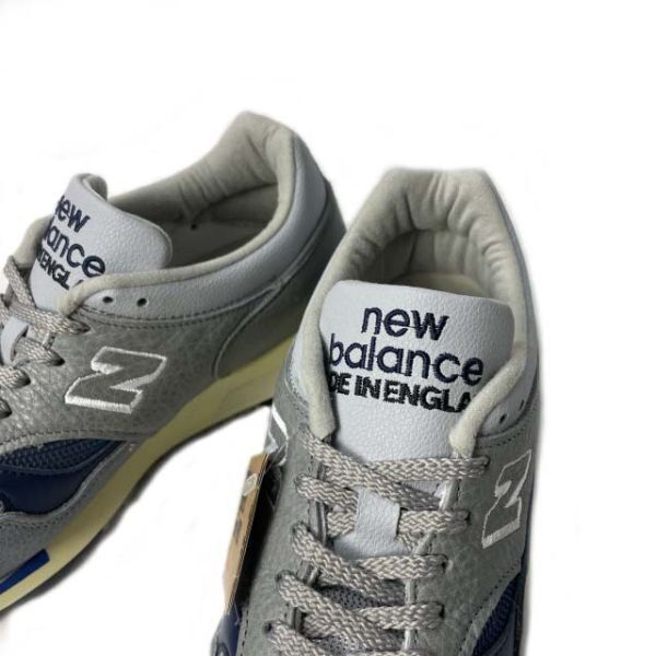 売切り【正規新品】new balance ニューバランス◆M1500UKF レザー UK製 スニーカー 上質 40周年 US購入(Dワイズ/US7.5/25.5cm)グレー190303_画像4