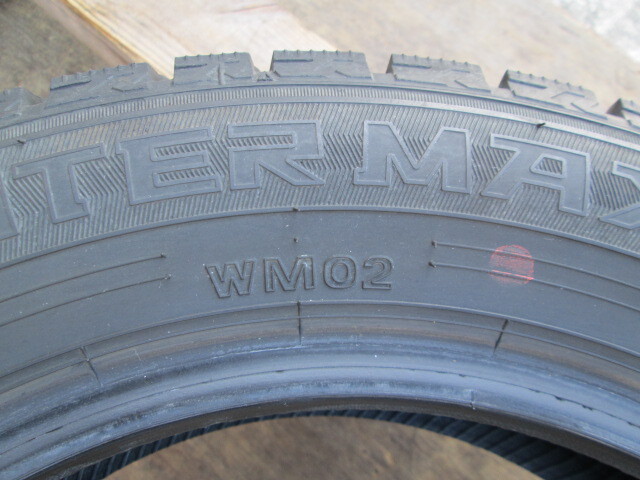 バリ山！【送料無料】 2020年製  中古ダンロップ  WINTERMAXX WM02   165/65R14  1本の画像7