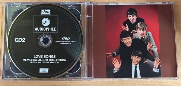 [2CD] THE BEATLES / LOVE SONGS: SPECIAL COLLECTOR'S EDITION - MEMORIAL ALBUM プレス盤の画像4