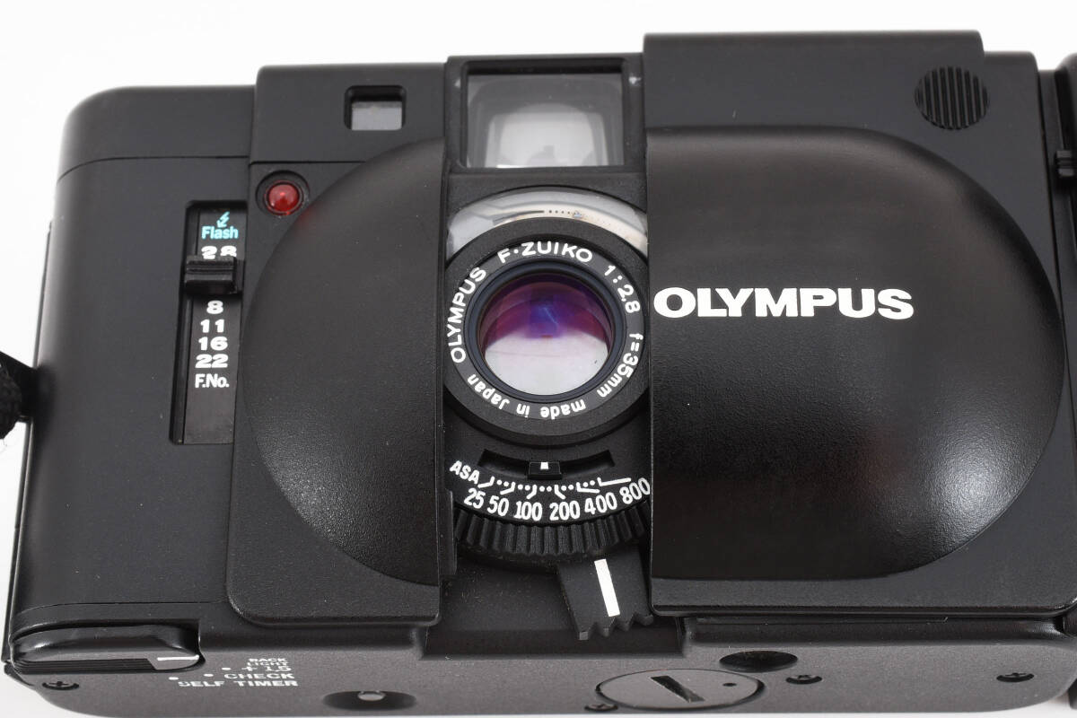  Olympus XA 35mm Rangefinder Film Camera w/A11 Flash #621の画像8