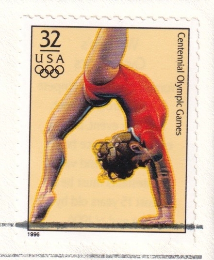 【ＦＤＣ】夏のオリンピック１００年：女子体操（８）（１９９６年）（アメリカ）実逓　t4253_画像2