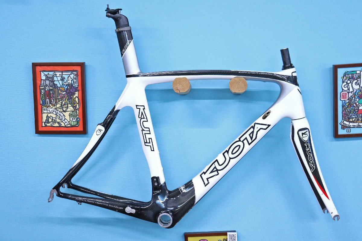 2012 KUOTA KULT XLサイズ　クオータ　カルト　日本未導入サイズ　エアロ　カーボン　フレームセット　cicli17