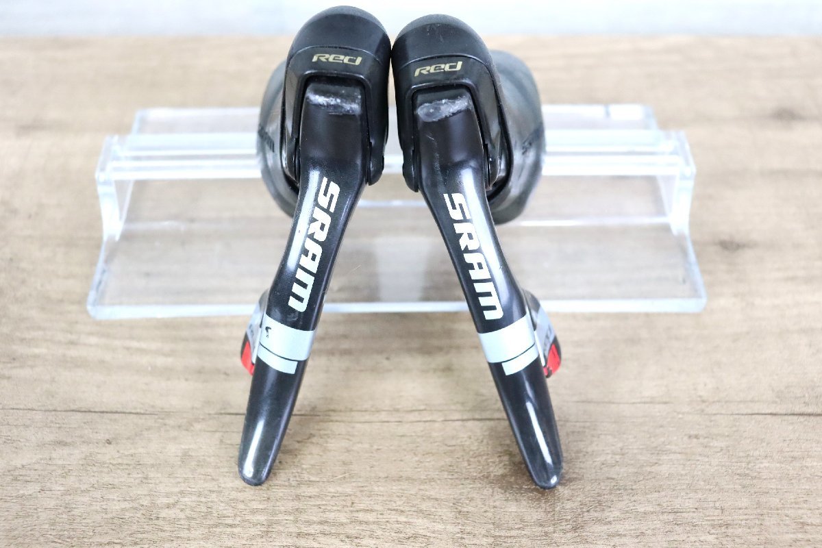 軽量　SRAM sram Red　スラム　レッド　2×10速　10s　機械式　カーボン　ダブルタップレバー　シフトレバー　左右セット　cicli17　99