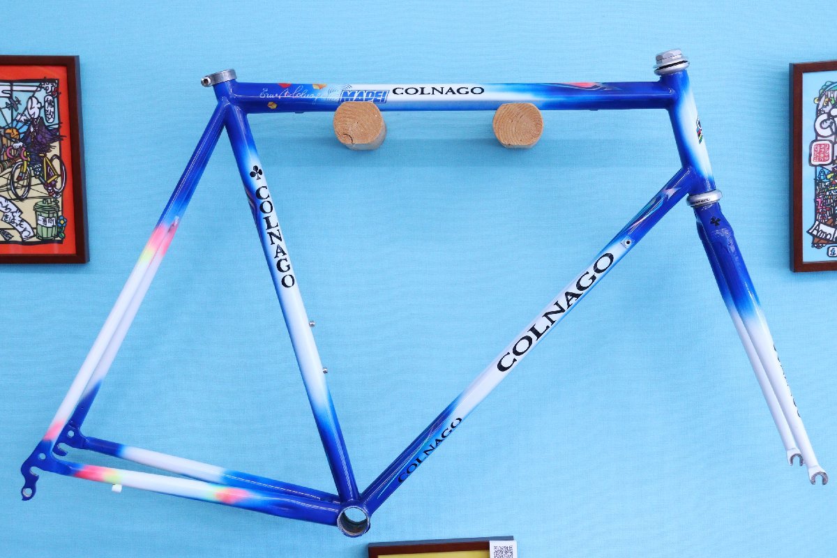 激レア　美品　COLNAGO 『MAPEI』Titanio BiTitan　コルナゴ　チタニオ　ビチタン　マペイ　チタン　フレームセット　cicli17